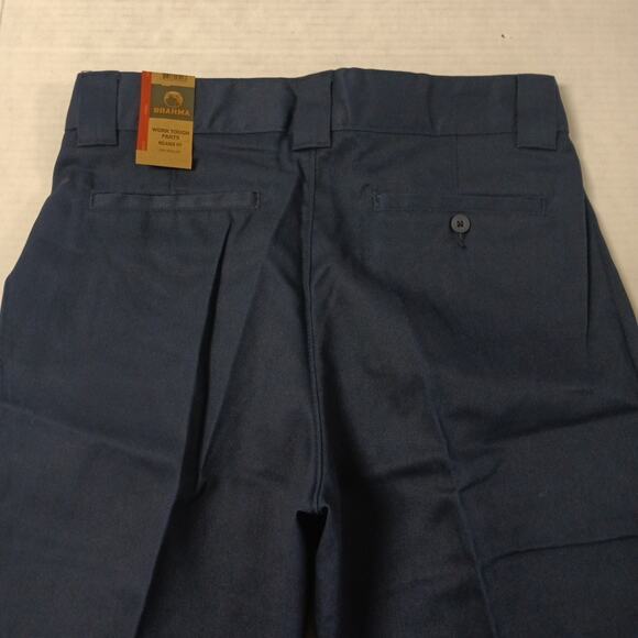 Brahma Men's Work Tough Pants Size 32x32 Blue Relaxed Fit - Picture 7 of 7